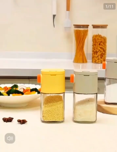 Quantitative Salt Jar Kitchen Seasoning Jar