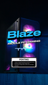 PC GAMING Rakitan Intel Core i5-2400 Full Set RAM 8GB SSD 256GB VGA 4GB Murah Best Seller | BLAZE