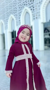 Ivaniar Dress Couple "Shafa Abaya" Gamis Mewah