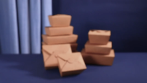 🇲🇾 🏆 Premium Brown Kraft Boat Paper Lunch Box Container Food Grade Non Toxic Bekas Nasi Kertas Minyak Kotak Packaging