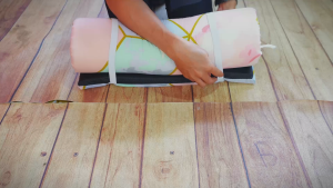Alas Setrika Lipat Motif Estetik Jumbo 100x50x3cm Tatakan Gsok Strika LP
