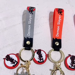Demon Slayer Anime Cute Key Chain Cute Gift Key Ring Key Holder