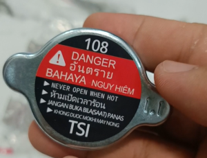 RADIATOR CAP HONDA CLICK 125 RS 150 GTR 150 COMP GENUINE 19037-KVB-901 MADE IN INDONESIA