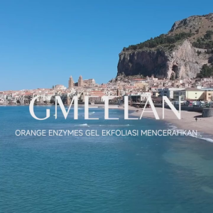 GMEELAN 2PCS Orange Exfoliating Gel 50g Pengelupasan kulit Peeling Eksfoliasi Wajah