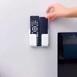 🔥Wishwa👍 Self-Adhesive Wall Beside Phone Brackets Holder Phone Stand Remote Control Organizer Wall-Mounted Storage Space Savers