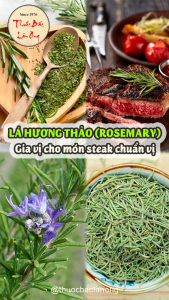 Lá hương thảo sấy lạnh 1kg (Gia vị thảo mộc tẩm ướp thịt nướng)