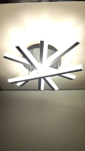 Chandelier Ceiling Lights: Tricolor Modern Design for Living Room Lighting, Bedroom Lamps & Dining Room Center Lamp