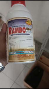 HERBISIDA RAMBO GOLD 480SL ISI 1 LITER PEMBASMI GULMA DAN RUMPUT LIAR