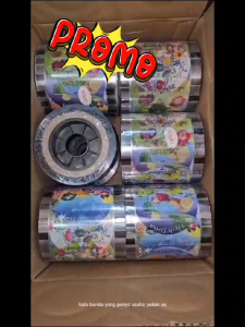 SEALLER CUP LID CUP ISI 1000 Pcs/Roll PROMO GROSIR 1 KARDUS / 1 KARTON