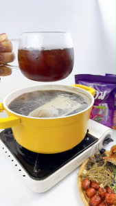 ของแท้ 💯  จัดส่งฟรี 💜 ชาชเอมแพคเกจใหม่💜 CHA-M ชาม่วง ชาชเอม ชาสีม่วง (มีถุงต้มชาในกล่อง)