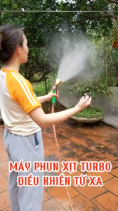 Máy phun thuốc xách tay chạy điện có điều khiển từ xa Turbo TB1100