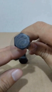 BAUT MUR BAJA KUNCI 17 M10 X 120 FULL DRAT PANJANG 12CM 12 CM BAUD HTB GRADE 8.8 HITAM M10X120 10X120 10 X 120 DIAMETER DRAT 10MM PITCH DRAT 1.5 SEKRUP SKRUP