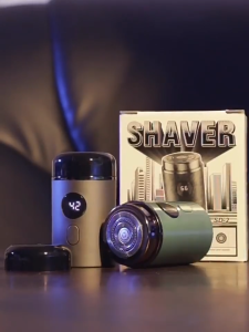 Portable Mini Mens Razor Electric Shaver for Men Type-C USB Recharge For Travel Waterproof Wet Dry Double Use Pocket Razor Beard Trimmer Shaving