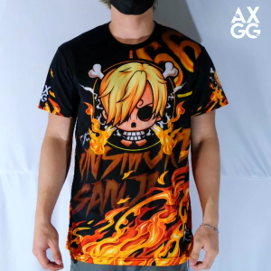 AXGG Anime Apparel: Germa Sanji T-Shirt & Longsleeve