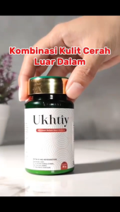 [Paket Bundling] Ukhtiy Collagen + Serum Anti Aging Uktiy | DNA Salmon 20ml | Bantu Cerahkan Kulit