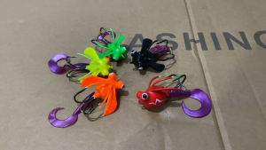 เหยื่อปลอม กบยาง MB Fishing เม่น MB05