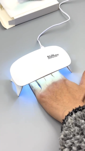 PUSAT GROSIR AS Perawatan Kuku Lucu Murah Pengering Kutek Kuku Lampu LED UV Mini Portable Nail Dryer Smart Led Cepat Kering Kutek Gel