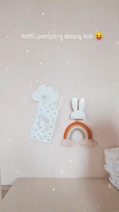 Kinderkeen Rope Caddy Bag - White Grey