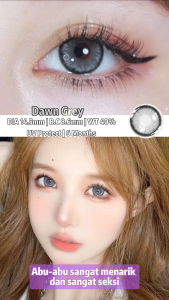 [COD] Mysticeyes Softlens Dawn Series Kontak lens 14.5mm Use 6 Months