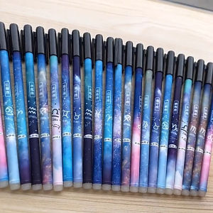 Bút viết bi gel cung Kim Ngưu Taurus chòm sao hoàng đạo (20/4 - 20/05) ngòi 0.5mm văn phòng học sinh tiểu học sinh viên Legaxi