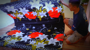 Kasur Busa Motif Minimalis Tebal & Empuk Busa ROYAL karpet import LP