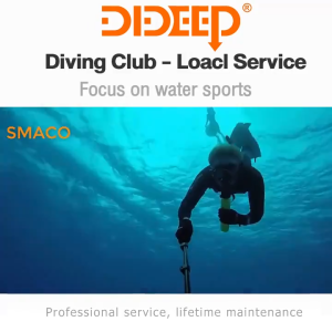 DIDEEP tabung selam 0.5L / 1L Tangki selam set snorkeling tangki paru-paru untuk menyelam tangki untuk menyelam selama 20 menit scuba peralatan aksesoris menyelam Garansi Lokal Penyelaman Bawah Air Tangki Scuba dengan pompa PCP Snorkeling