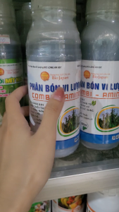 Phân bón lá COMBI - AMINO công ty BIO JAPAN [QUẢ CẦU LỬA] cung cấp trung vi lượng - amino cho lúa rau màu cây ăn trái