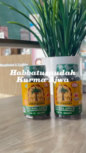 HABBATUSSAUDA KURMA AJWA 100 CAPSUL/EKSTRAK JINTEN HITAM/MEMBANTU MEMELIHARA DAYA TAHAN TUBUH