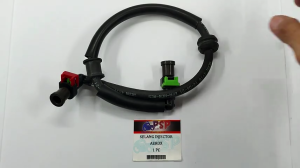 SELANG INJEKTOR AEROX - KABEL SELANG BENSIN INJEKSI YAMAHA AEROX 155 (Panjang 45 cm Ujung Atas Bengkok - Bawah Lurus)