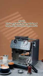 Máy pha cà phê tự động WINCI VEGA - X Thiết kế sang trọng hiện đại Bảo hành toàn quốc 1 năm