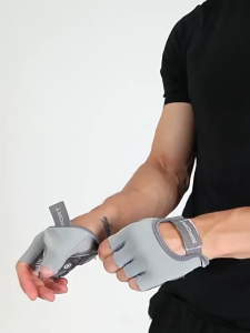 Găng Tay Tập Gym DX-002  Găng Xe Máy Tập Thể Thao Ngoài Trời  Chất Liệu Vải  Silicon Cao Cấp