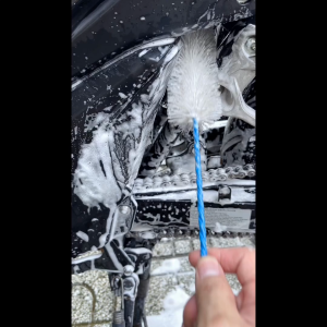 CỌ RÂU Cọ rửa xe máy Cọ Mâm Lazang Rửa chi tiết ngóc ngách Phuộc Gầm xeLốc máy bàn chải rửa xe