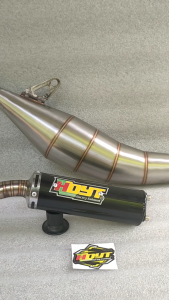 Knalpot Fiz R Force1 type samping Original HDYTracing slincer almunium las