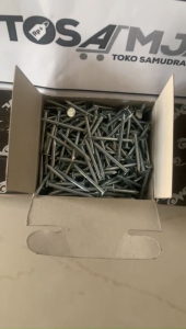 PAKU BETON CALCIBOARD OWL 1" 320GRAM 1 KOTAK BOX BAJA TEMBOK PUTIH DINDING