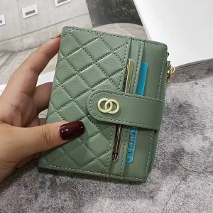 CSONLINEMALL Women Small Wallet Purse With Card Holder PU Leather Wallet