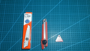 1 Box Kenko L500 Cutter Besar L-500 Isi 12 Pcs