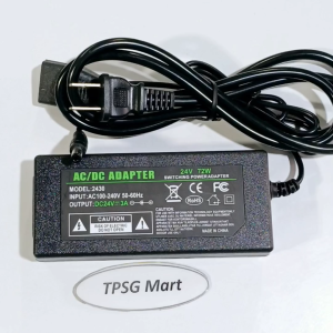 Nguồn Adapter DC 24V - 3A / Đầu cắm 5.5mm x 2.1mm