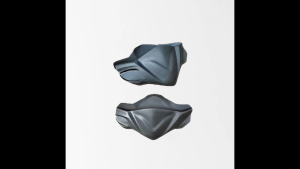 Hitam Doff Batok Buta Kepala Motor Beat Karbu