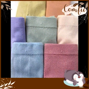 Comfii【L - XL - 40-90kg】High Waist Colourful Womens Panties Cotton Spender Antibacterial Panty Seluar Dalam Wanita