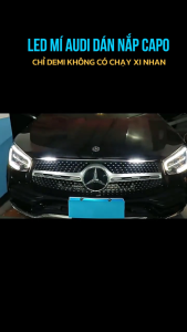 Dây đèn LED DEMI AUDI trang trí capo xe ô tô DC12v - KHÔNG có xi nhan