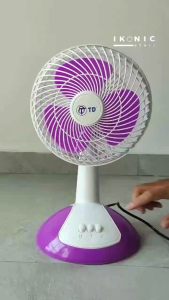 IKONIC Kipas Angin Meja Desk Fan TD 8\\\" 100% Original Garansi Resmi