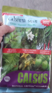 Pupuk Calsium Susu Calsus Natural Plus Formula 1 kg Pupuk Penyubur Tanaman