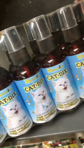 Obat jamur kulit kucing paling ampuh obat Anti Infeksi Kulit Kucing Kutu Kudis Scadix Untuk Kucing kitten catdix spray 60ml