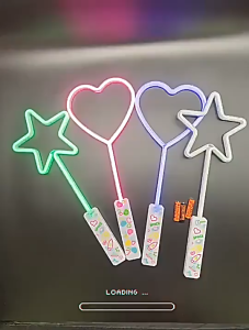 Gậy phát sáng đèn LED sặc sỡ sắc màu mới nhất 2024