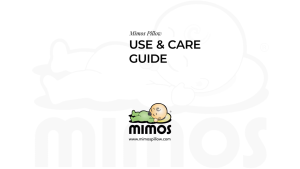 Mimos Medical Grade Baby Pillow | Prevents and Correct Flat Head Syndrome Babies 100% Breathable Hypoallergenic Prevents Dustmites Tridimensional Polyester Pillow