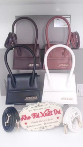 [CHUẨN HÃNG] Túi jacque quai thẳng có dây đeo chéo from mini dáng trendy fullbox (Size 14)