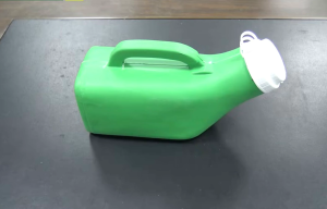 (HỏaTốc1h) Bô tiểu nam nữ bô tiểu mỏ vịt bô cho người bệnh người nằm 1 chỗ 1 lít cao cấp màu xanh