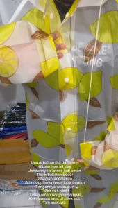 NEW!! Jas Hujan EVA RAINCOAT HOME TRAVEL FASHION YELLOW LEMON STYLE MJ 862 Best Quality EVA