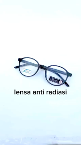 Aiframe Kacamata Baca & Lensa Antiradiasi: Gagang Pakai Per & Free Box & Lap