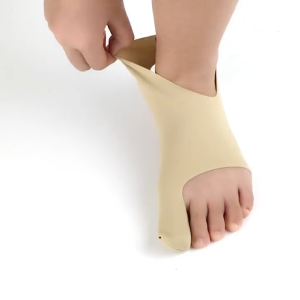 1 Pair Hallux Valgus Correction Sleeve Socks Bunion Relief Corrector Big Toe Straightener Feet Foot Relieve (Basic Split)